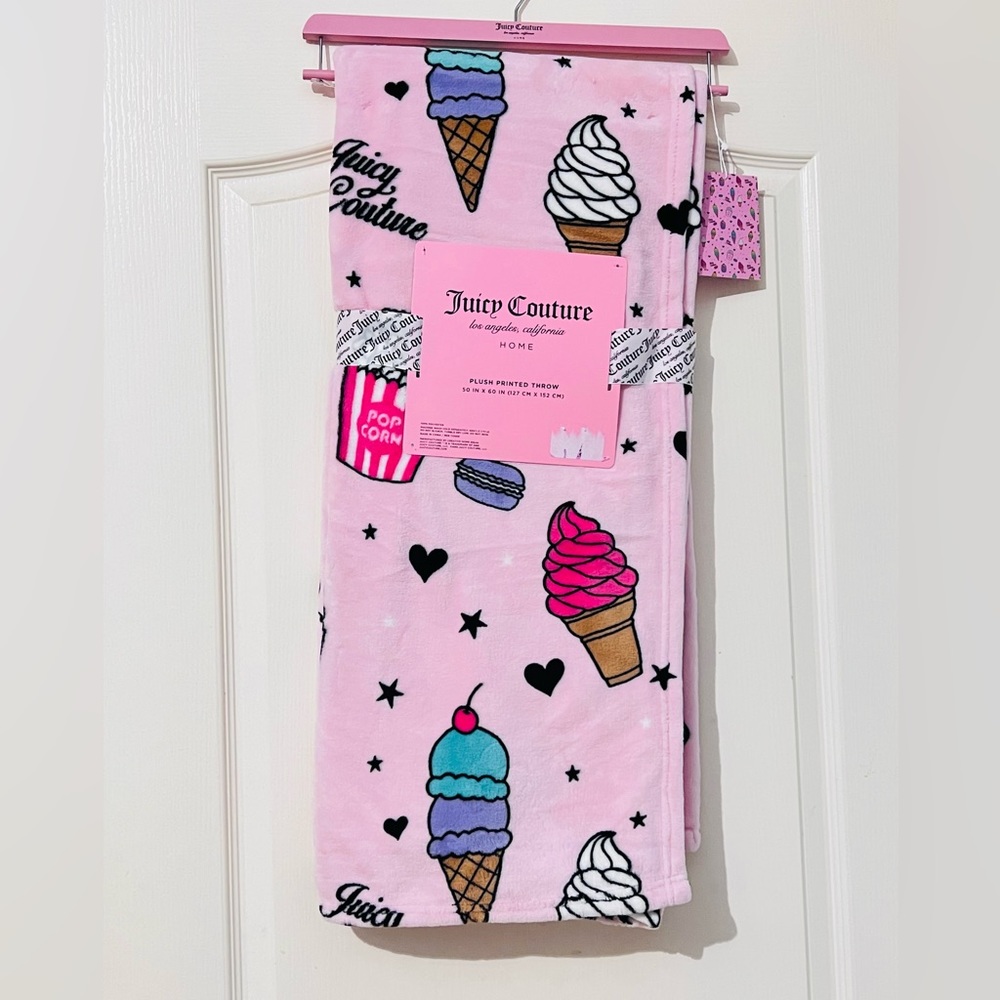 Juicy Couture Ice Cream Throw